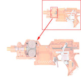Worker Mod Flywheel Upgrade Cage Metal for Nerf Stryfe / Rapidstrike CS-18 Modify Toy - worker nerf
