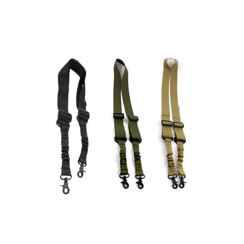 Tactical 1 Point Bungee Sling Strap Nylon Adjustable for Worker Mod Rail Nerf Modify Toy - worker nerf