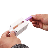 Worker Mod 6-darts Magazine Clip White For Worker Hurricane Blaster Modify toy - BlasterMOD