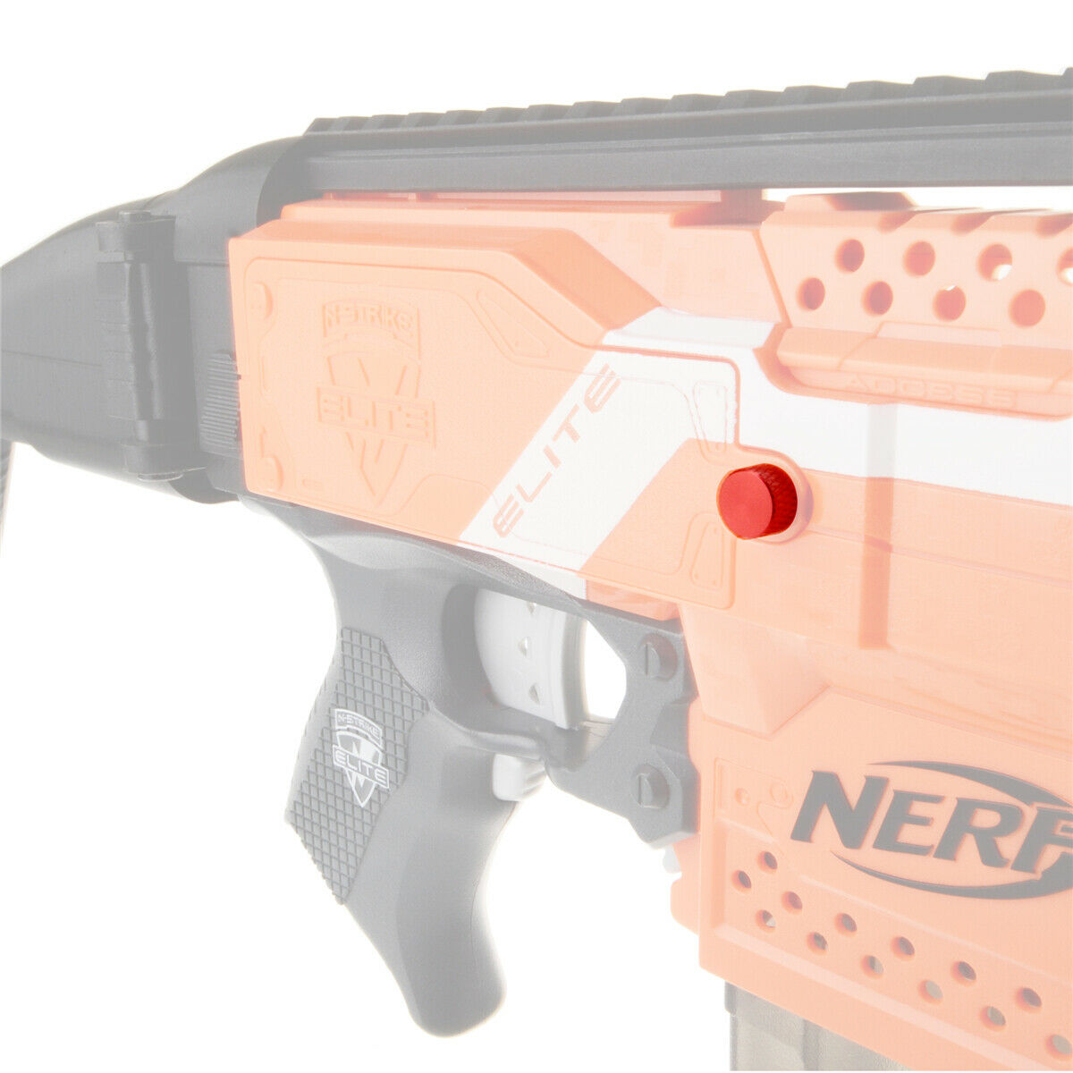 WORKER MOD Thumb Screw Red Metal Battery Cover Screw for Nerf Stryfe Swordfish Dominator Blaster Toy - worker nerf