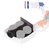 Worker Mod 4 Flywheel Cage 3D Printed for Hurricane Blaster Modify Toy - BlasterMOD