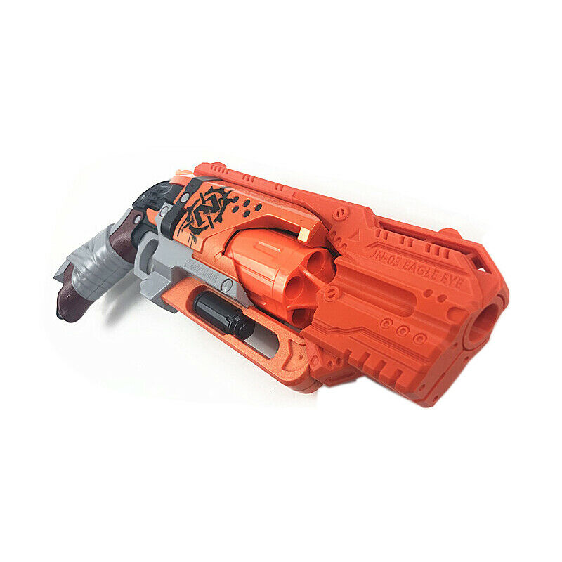 MaLiang Hawk Eye Extended Barrel Top Cover 3D Printed 3 Colors for Nerf HammerShot Toy - BlasterMOD