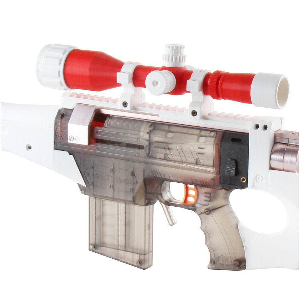 Worker Mod F10555 Imitation AWP Kit Prophecy-R Red for Nerf Games Modify Toy - BlasterMOD