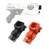 MaLiang Extended Hop-Up Muzzle Brake Type B 3D Printed 2 Color for Nerf Rival Kronos - BlasterMOD