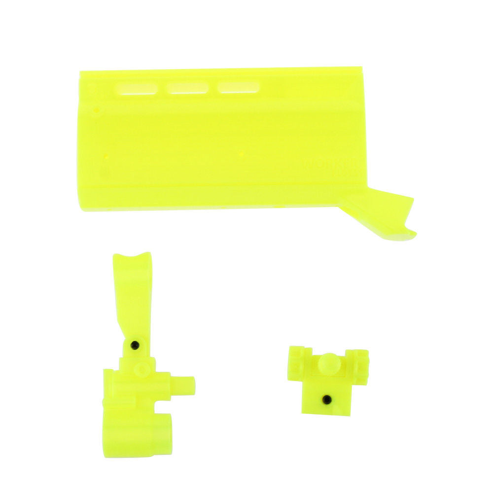 Worker Mod F10555 Imitation FN SCAR Combo Translucent Yellow For Nerf Stryfe Toy - BlasterMOD