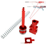 WORKER MOD Plunger Rod Plus Spring Plug Upgade Metal kits for Nerf Longshot Terminator Modify Toy - worker nerf