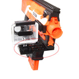 Aluminum Side Rail Mount Holder For Gopro Camera and Worker Rail Nerf Modify Toy - BlasterMOD