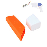 Worker Mod Extended Lipo Battery Cage Canted Type 3D Print for Hurricane Blaster - worker nerf