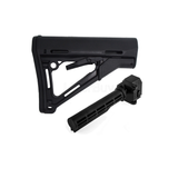 Worker Mod Folding Adapter Attachment with CTR Shoulder Stock for Nerf N-Strike Elite Blaster