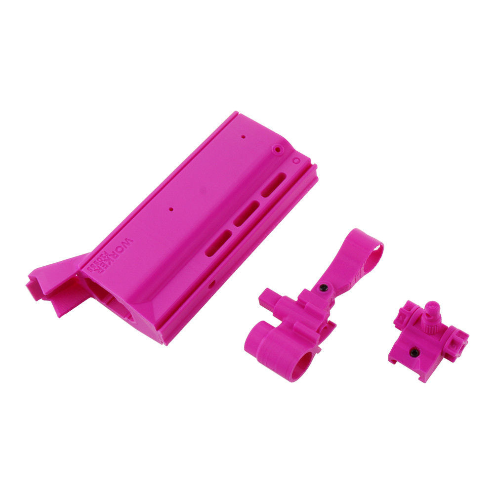 Worker Mod F10555 Imitation FN SCAR Combo Kits Purple For Nerf Stryfe Modify Toy - BlasterMOD