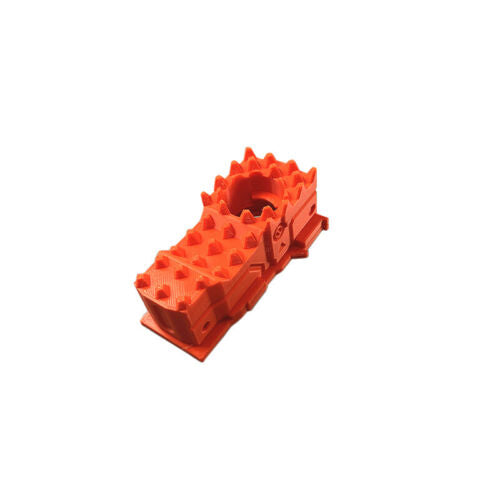 MaLiang Extended Hop-Up Muzzle Brake Type C 3D Printed 2 Color for Nerf Rival Kronos - BlasterMOD