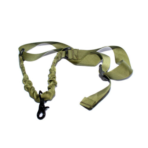 Tactical 1 Point Bungee Sling Strap Nylon Adjustable for Worker Mod Rail Nerf Modify Toy - worker nerf