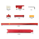 WORKER MOD Stefan Short Darts Upgrade Tube Bolt Breech Rail kits for AF nexus pro Modify Toy - worker nerf