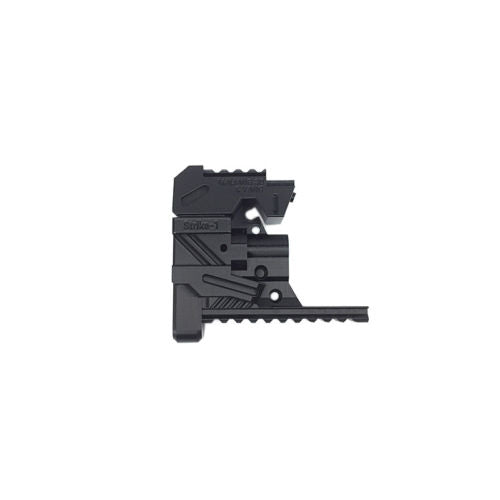 Maliang 3D Printed Black Barrel Rail Shoulder Stock Combo 3 Items for Nerf STRYFE - BlasterMOD