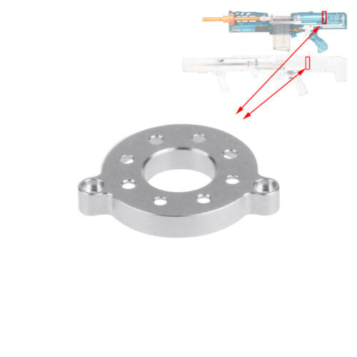 Worker Mod Short Darts Upgrade Kit Metal Silver for Nerf LongShot CS-12 Modify Toy - worker nerf