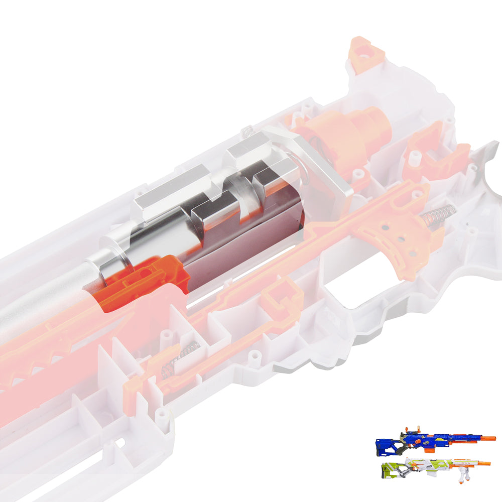 Worker Mod Metal Chamber Tube for Nerf CS-6 LONGSTRIKE/Modulus Longstrike Modify Toy - worker nerf
