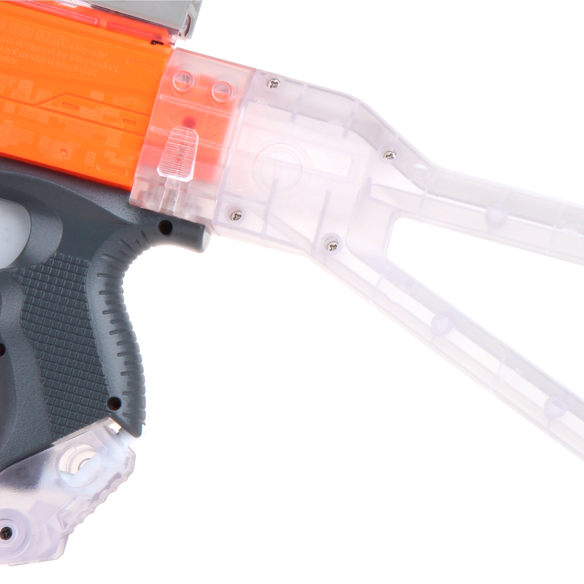 Worker Mod Kriss Vector Imitation Clear Kits J Combo Items for Nerf STRYFE Modify Toy - BlasterMOD