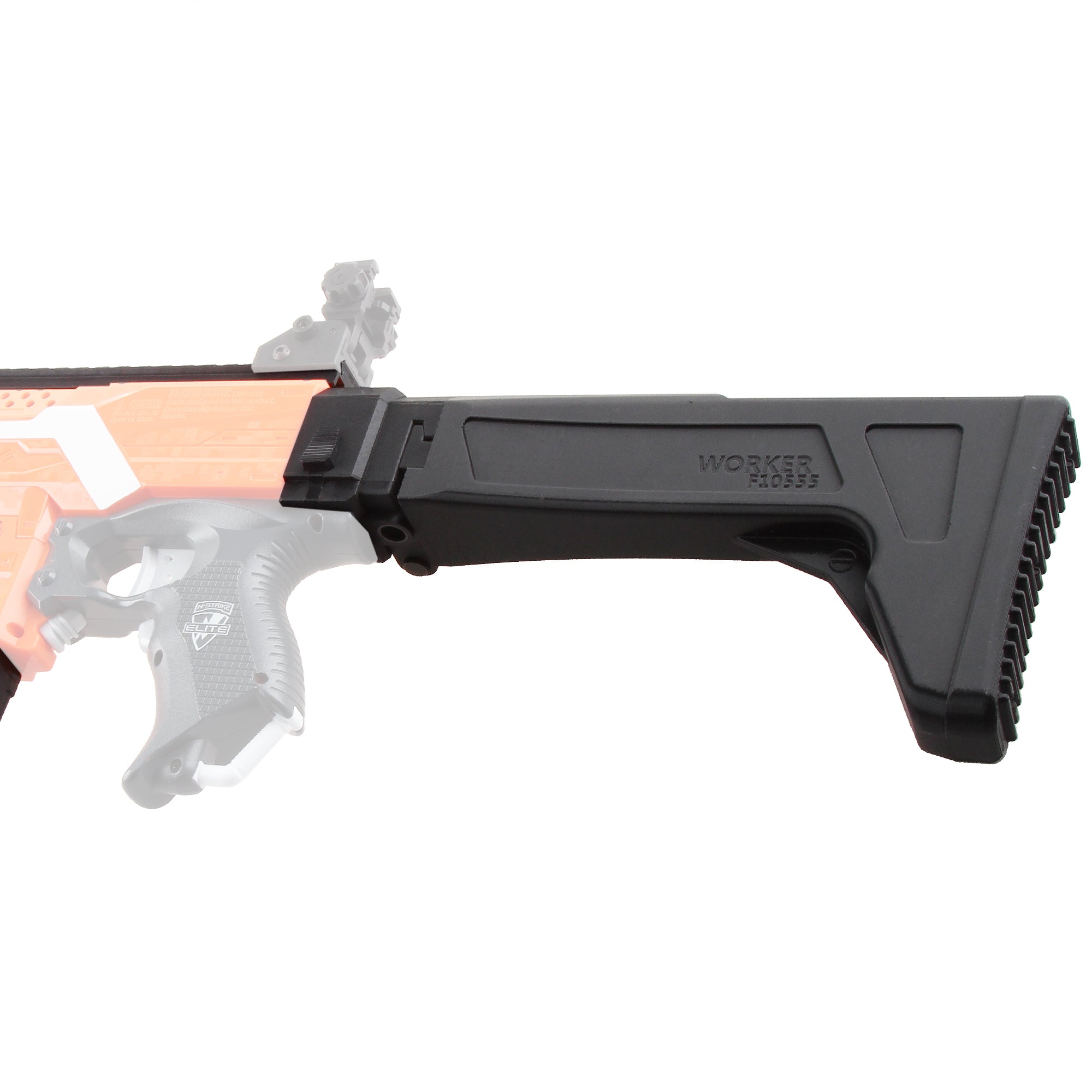 Worker Mod DIY Imitation DMR Kits C (SAF-200 Stock) Combo 11 Items for Nerf Stryfe Modify Toy - BlasterMOD