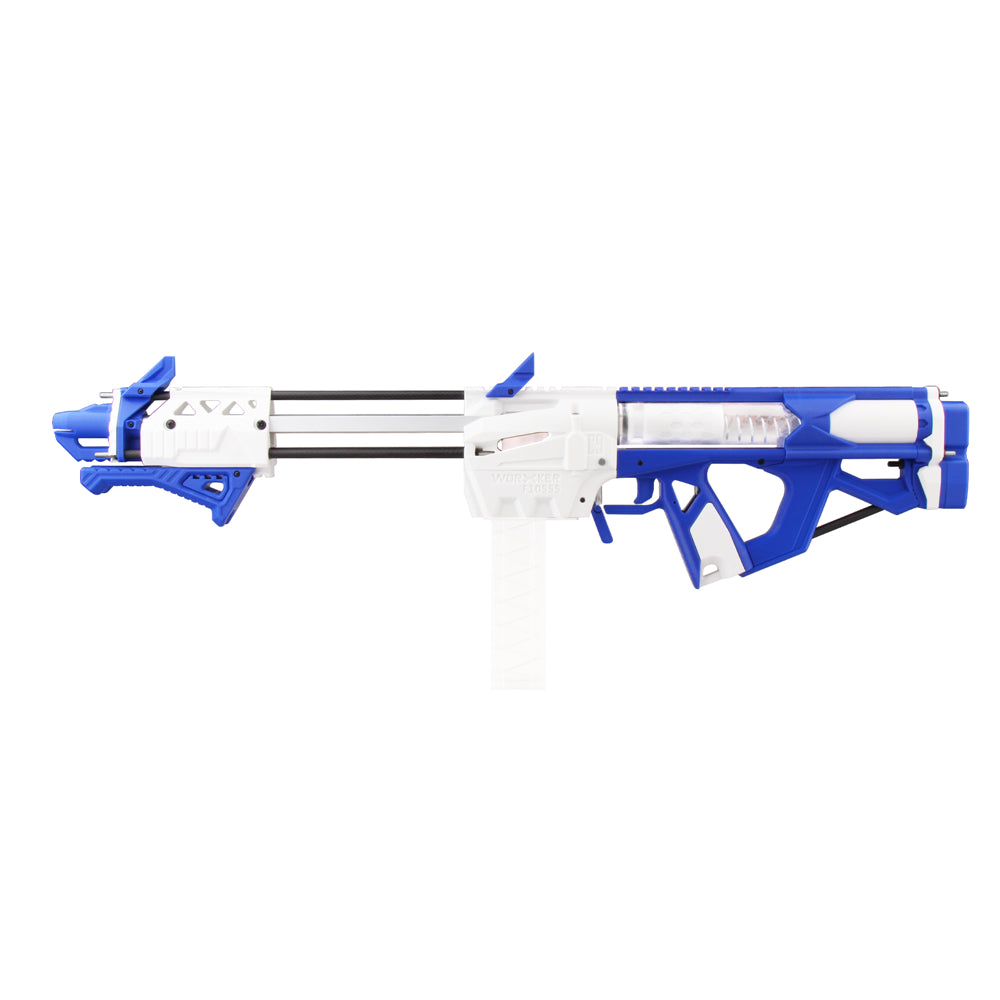 Worker Mod F10555 Caliburn Blaster Color Blue White - BlasterMOD