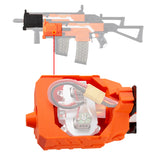 Worker Mod F10555 Flywheel Cage Storage Extend Barrel Kits for Nerf Stryfe Toy Color Orange
