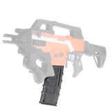 Worker Mod F10555 15-Darts Magazine Magpul Style Clip 5 Colors for Nerf N-strike Elite Toy - BlasterMOD