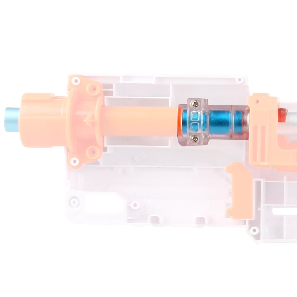 Worker Mod Universal Connector Adapter Plastic Clear for Nerf CS-6 Longstrike/Modulus Longstrike - worker nerf