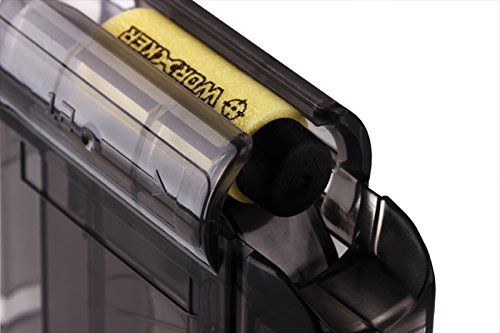 Worker Mod 50pcs 36mm Darts Magazines Clip Upgrade Tube Kit for Nerf Retaliator Color Black - BlasterMOD