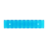 Worker Mod Tactical Picatinny Rail Flat Rail Stick Screw Color Blue Transparent for Nerf Modify Toy - BlasterMOD