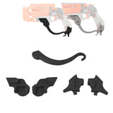 Worker Mod f10555 Hand Guard Kits Type B 3D Printed Grey for Nerf HammerShot Modify Toy