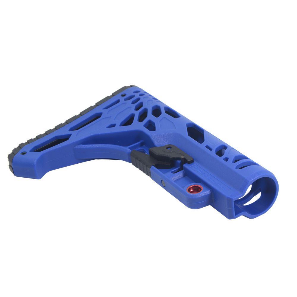 Worker Mod Folding Stock Adaptor with MGP Shoulder Stock Python Parttern 3 Colors for Nerf N-strike Elite Toy