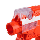 Worker Mod Front and Side Rail Adapter Picatinny Base Set for Nerf Stryfe Color Clear - BlasterMOD