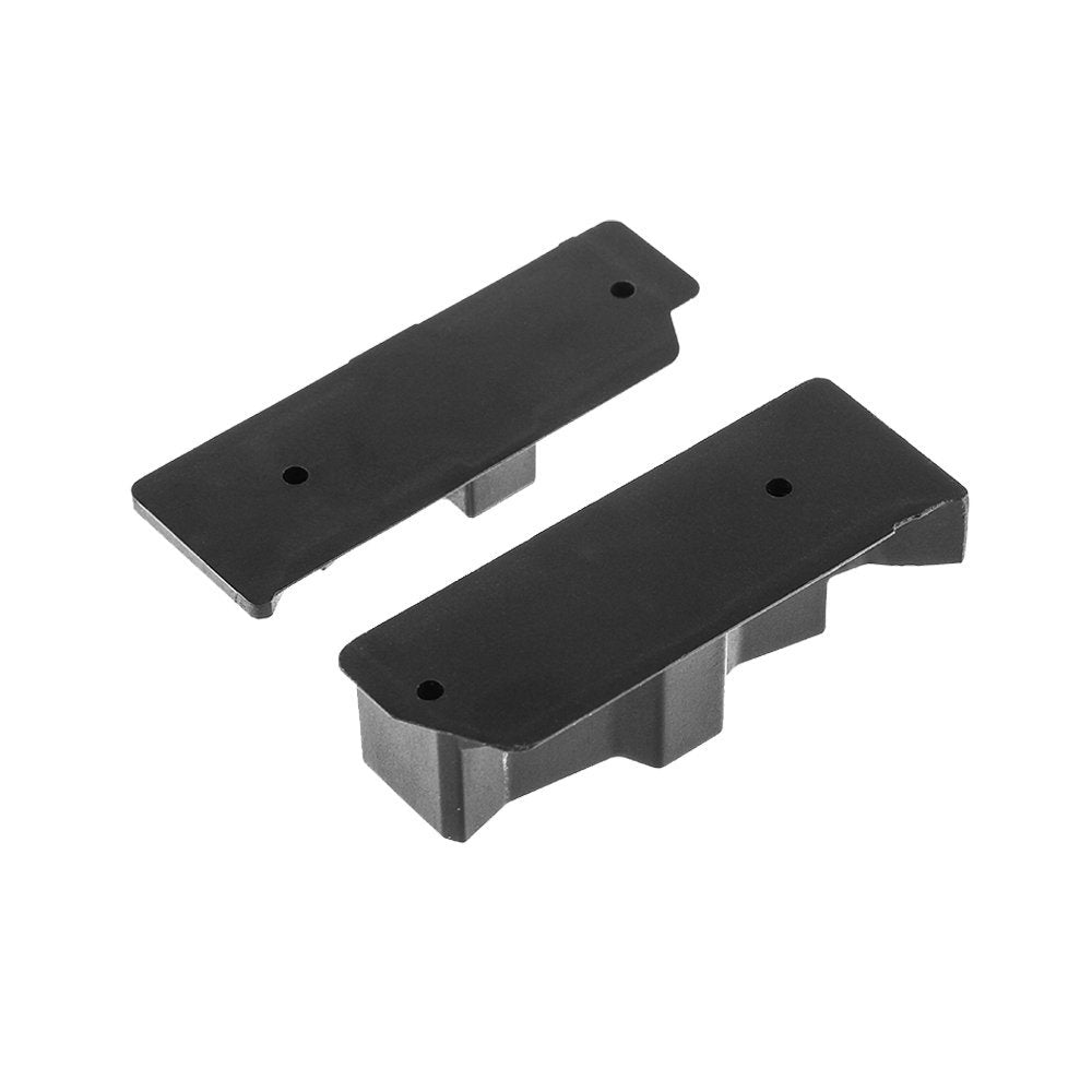 Worker Mod Front Rail Adapter Set with 2PCS 5cm Rail for Nerf Stryfe Color Black - BlasterMOD