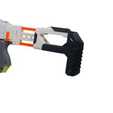 White Tactical Storage Shoulder Stock Replacement for Nerf Stryfe Modified Toy