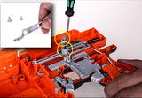 Worker Mod Hammer Lengthen Pushing Rod Solid  Final Stage Kit for Nerf Stryfe Blaster - BlasterMOD