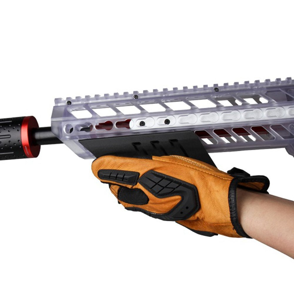 Worker Mod 3D Printing Hand replacement for Nerf Retaliator Worker Mod Decorating Kits Color Black - BlasterMOD