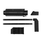Worker F10555 3D Printing No.150 Black Grip and Pull-down Kits Combo 2 Items for Nerf Rival Apollo XV700 Modify Toy - BlasterMOD