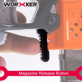 Worker Mod Magazine Release Button for NERF ELITE STRYFE BLASTER Modify Toy - BlasterMOD