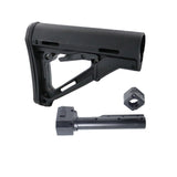 Worker Mod CTR Shoulder Stock with Fixed Adapter Attachment for Nerf N-Strike Elite Blaster