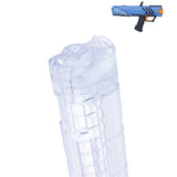 Worker Mod 15-darts Ammo Magazine holder Clip ABS Transparent for Nerf Rival Apollo XV700 Modify Toy - worker nerf
