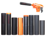 Worker Mod Suppressor Muzzle Screw Fast Connection Metal Black for Barrel Tube Nerf Modify Toy