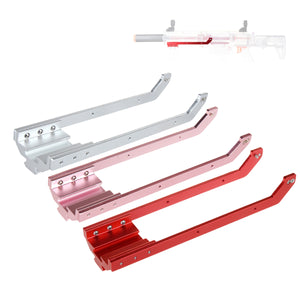 Worker Mod Pump Kit Prime Rods aluminum Silver for Nerf RETALIATOR Modify Toy - BlasterMOD