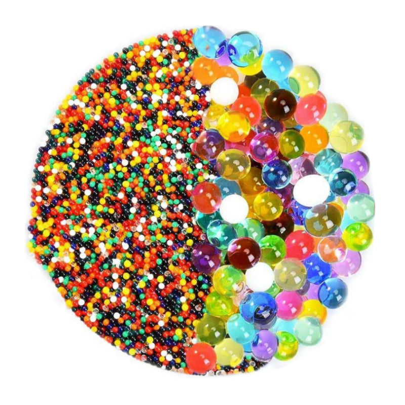 Tactical Crystal Expanding 200 Water Beads Gel Balls Darts  Bullet for Nerf Outdoor Games Shooting Toy - worker nerf
