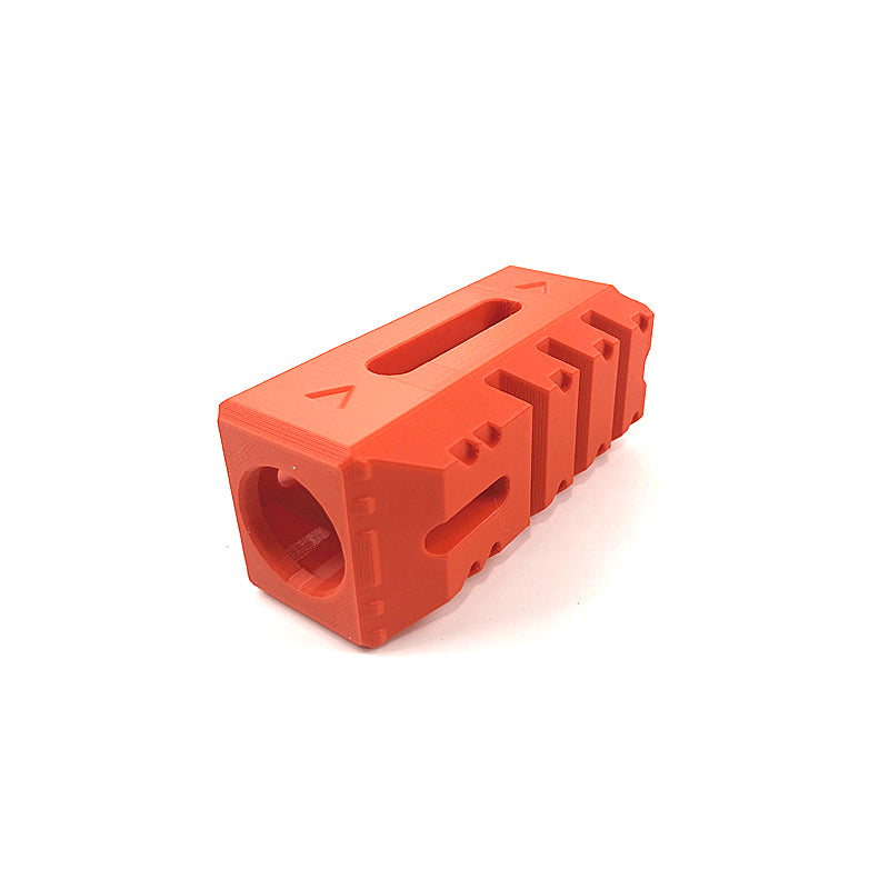 MaLiang Front Extend Silencer 3D Printed for Nerf Modulus Longstrike Blaster Modify Toy - worker nerf