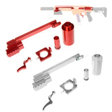 Worker Mod Prime Bridge Chamber Kit Red Red Silver for AF Nexus Pro Blaster Toy