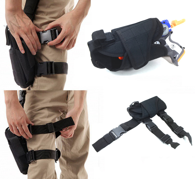 EKIND Tactical Drop Leg Holster, Adjustable Right Handed Thigh Gun