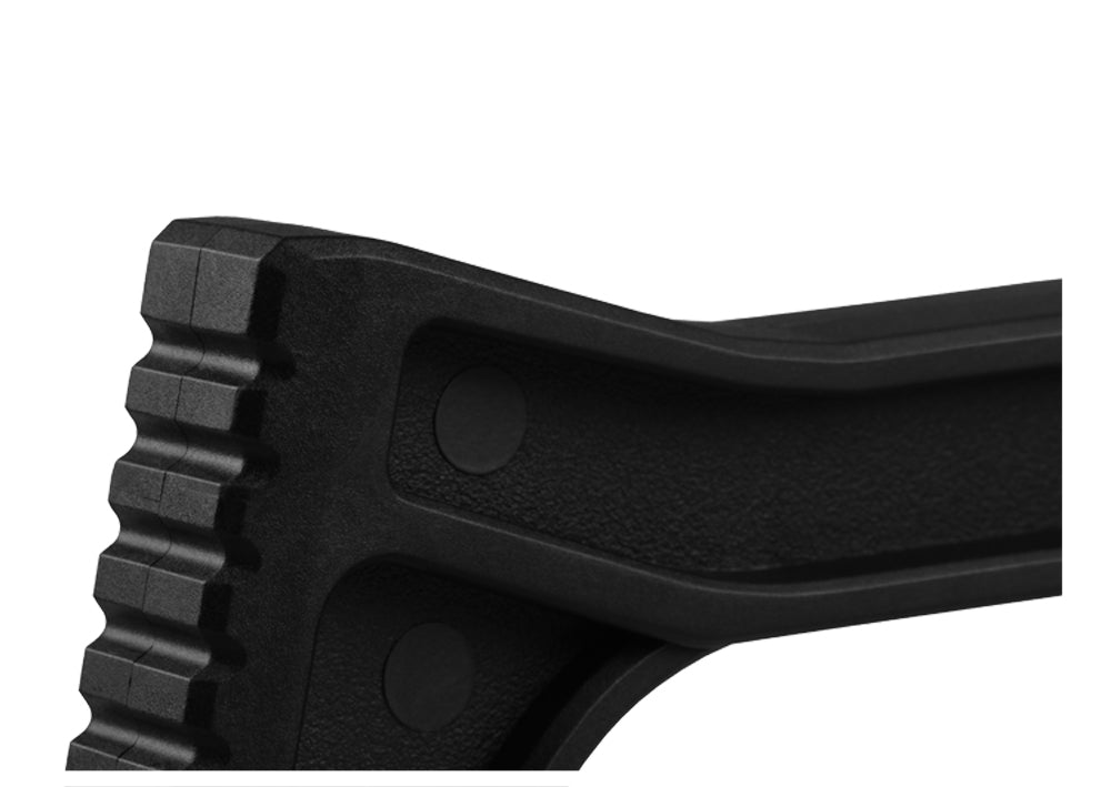 Worker Mod Basic Shoulder Stock for nerf N-strike Elite and Nerf Modulus Series Color Black - BlasterMOD