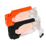Worker Mod Front Barrel Rail kit Orange 3 D Printed for Nerf HammerShot Modify Toy - worker nerf