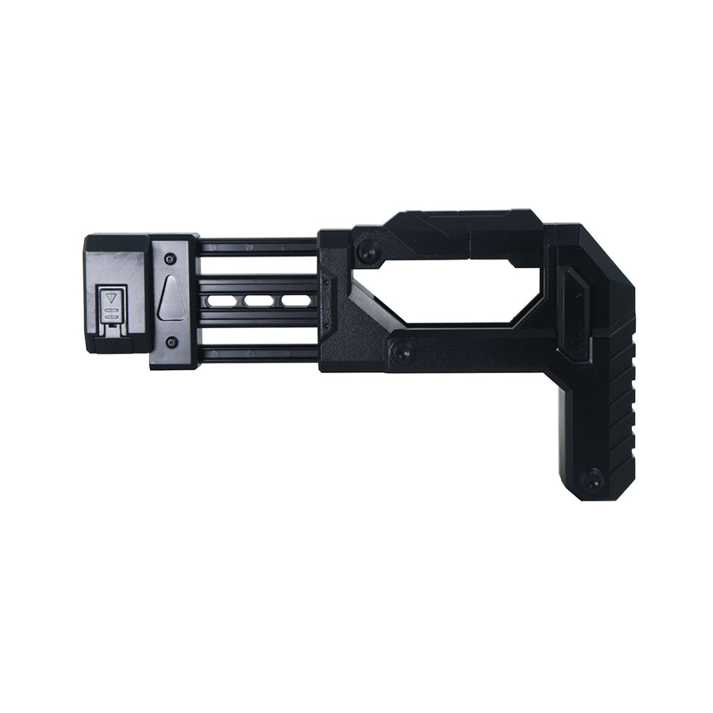 White Tactical Storage Shoulder Stock Replacement for Nerf Stryfe
