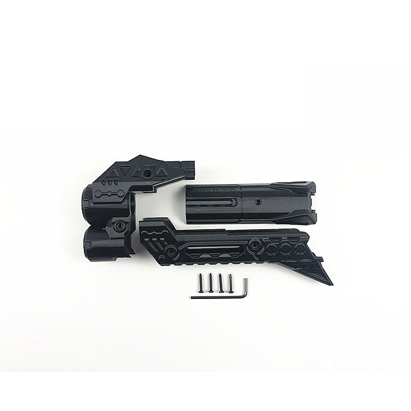 MaLiang Death MJN-02 Front Extend Handgun Barrel Rail Kit 3D Printed for Nerf HammerShot Modify Toy - BlasterMOD
