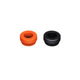 Worker Mod Suppressor Muzzle Orange ang Black Tip Screw Fast Connection Metal Black for Barrel Tube Nerf Modify Toy - worker nerf